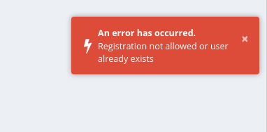Bitwarden Registration Error Bitwarden Registration Error