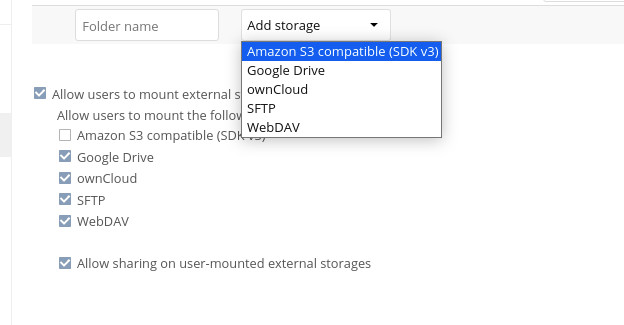 Add S3-compatible storage Add S3-compatible storage