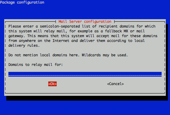Exim4 relay domains configuration on Ubuntu 11.04 LTS (Lucid). Exim4 relay domains configuration on Ubuntu 11.04 LTS (Lucid).